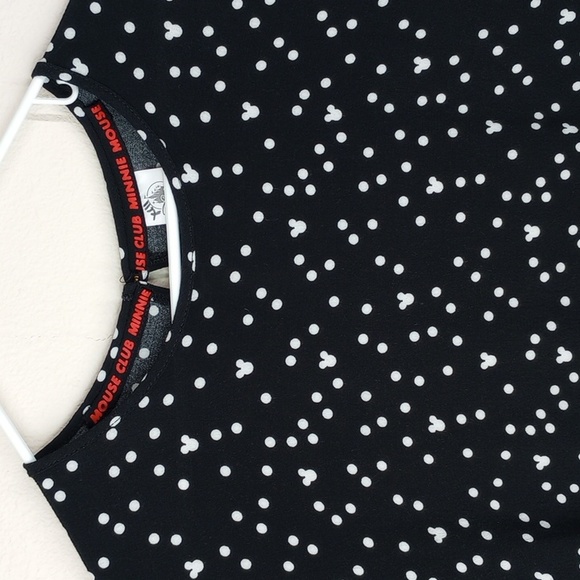 Disney Minnie Mouse Club rayon shift dress size large - Picture 4 of 12